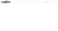 Desktop Screenshot of canteraselcerro.com